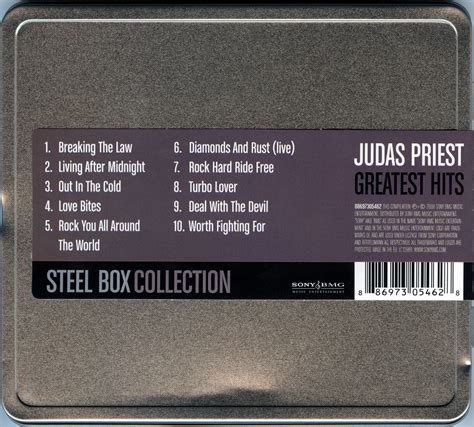 judas priest greatest hits steel box collection|Steel Box Collection .